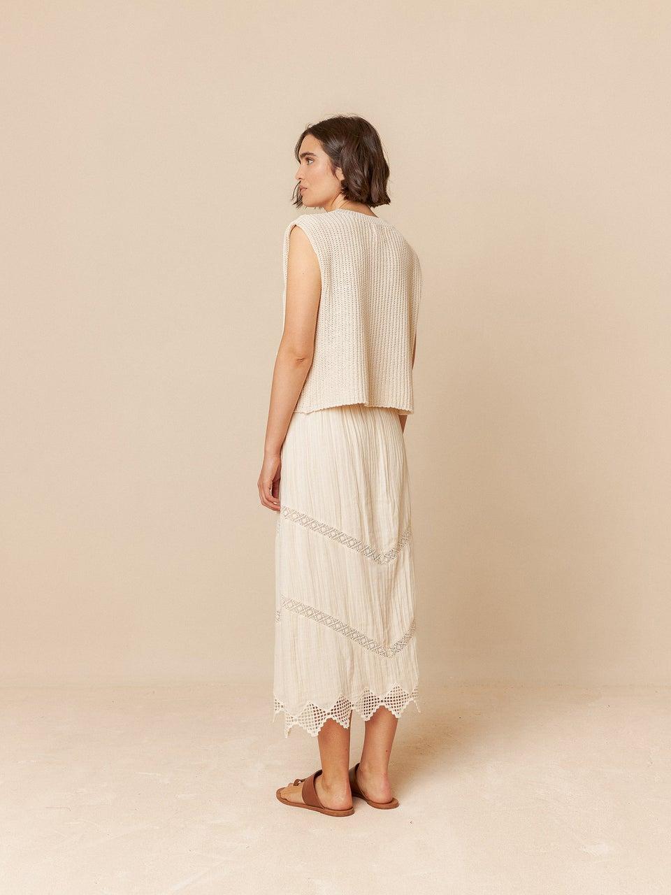 Indi & cold FALDA DOBLE GASA Oferta exclusiva