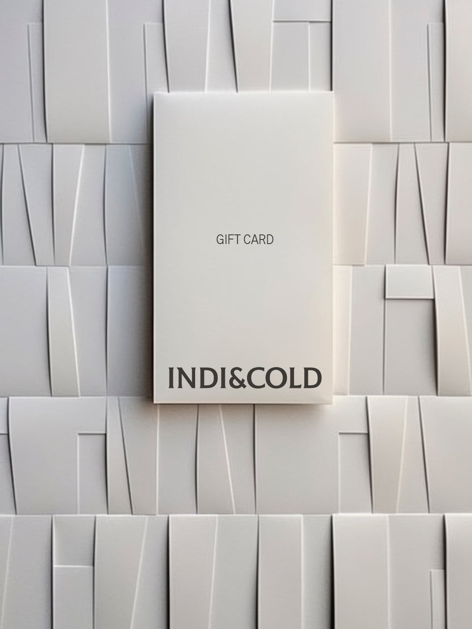 Indi & cold TARJETA REGALO ONLINE Descuento por venta flash