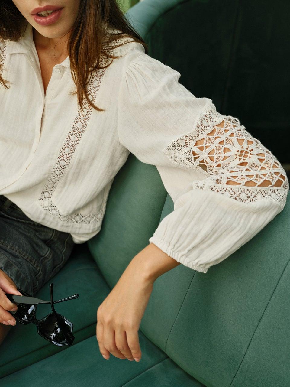 Indi & cold CAMISA DOBLE GASA