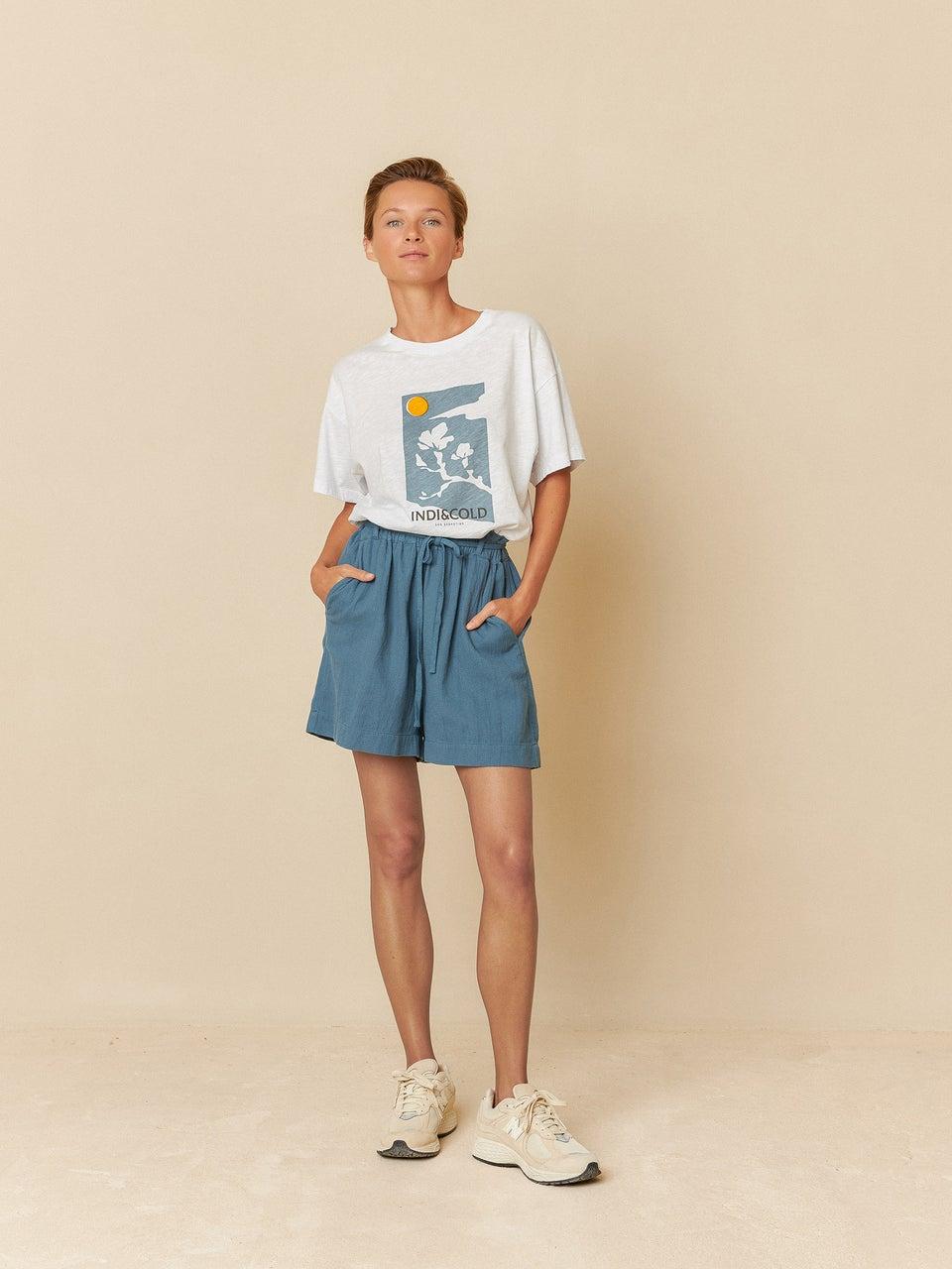 Indi & cold CAMISETA PAISAJE ALGODÓN Rebajas de fin de temporada