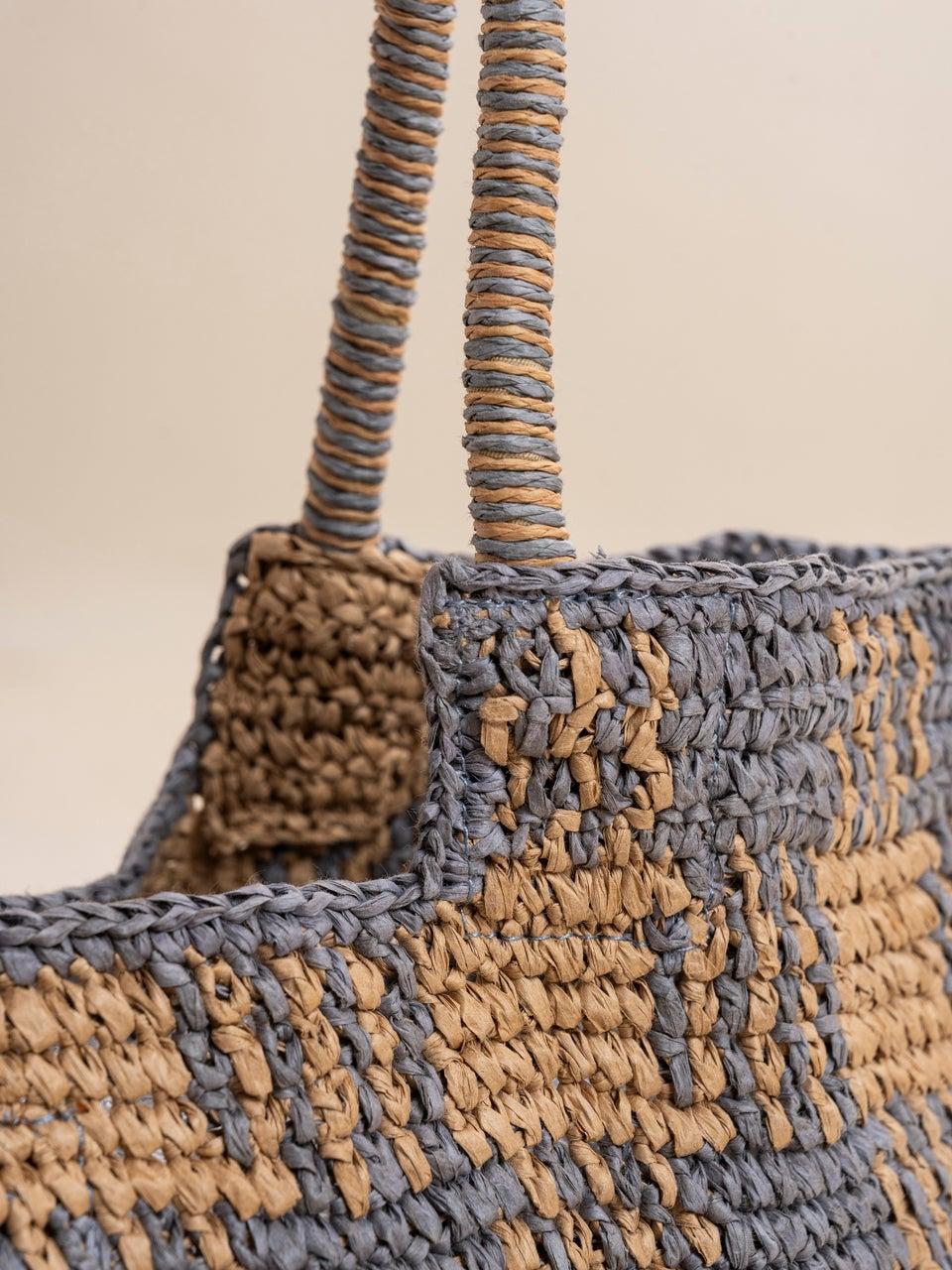Indi & cold BOLSO SHOPPER RAFIA Precio ultrabajo