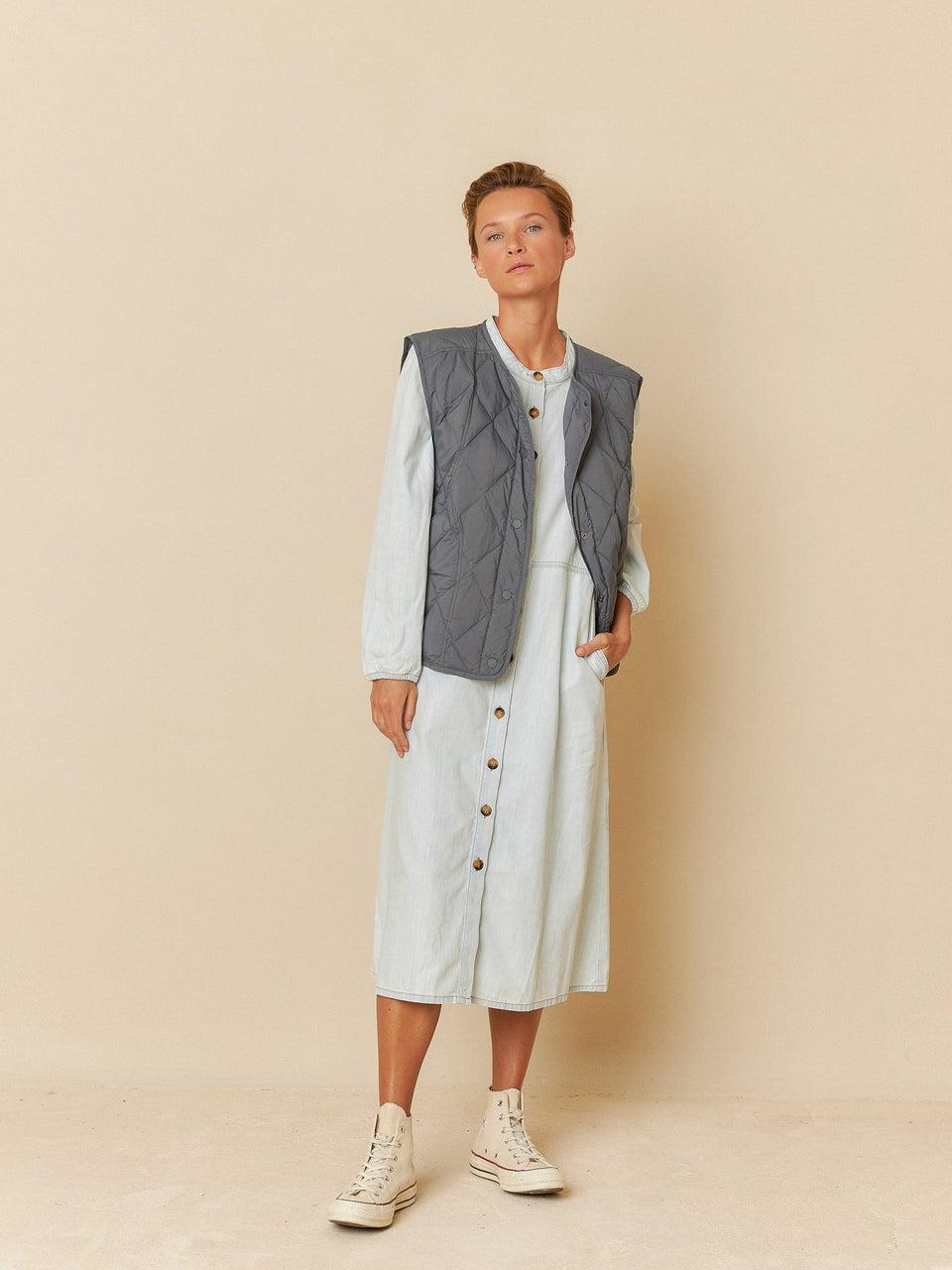 Indi & cold CHALECO ACOLCHADO SNAPS Outlet