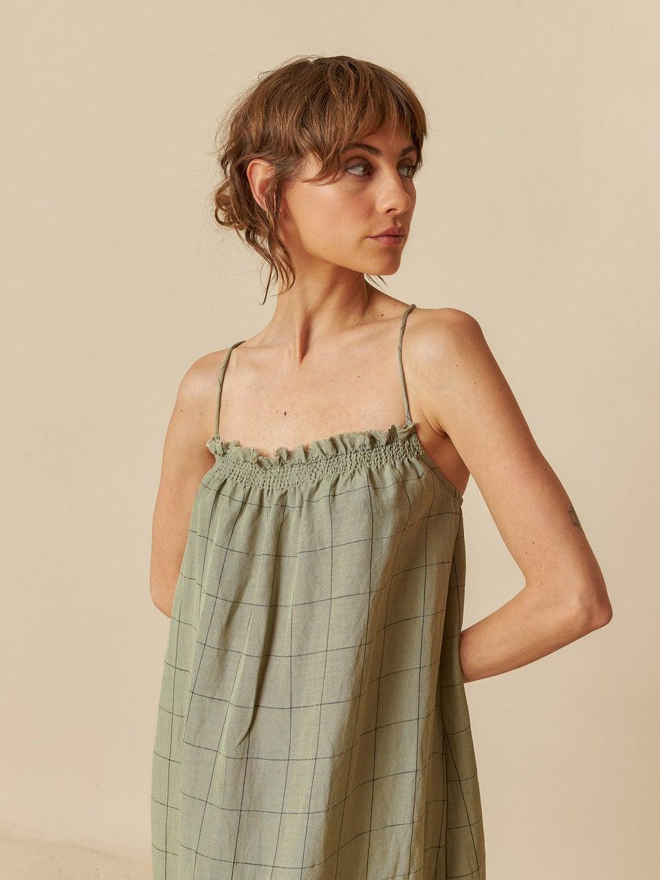 Indi & cold VESTIDO MIDI TIRANTE Rebajas