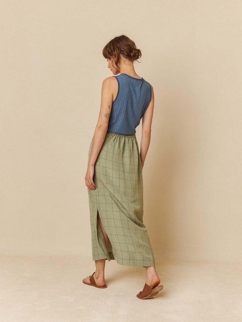 Indi & cold FALDA CUADRO VENTANA Venta caliente