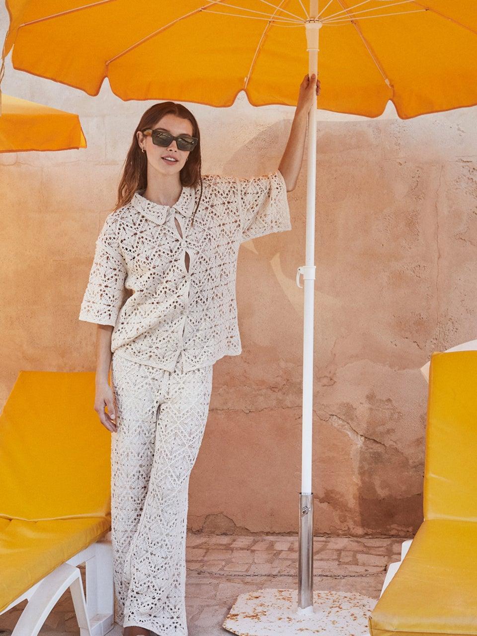 Indi & cold PANTALÓN CULOTTE CROCHET En oferta
