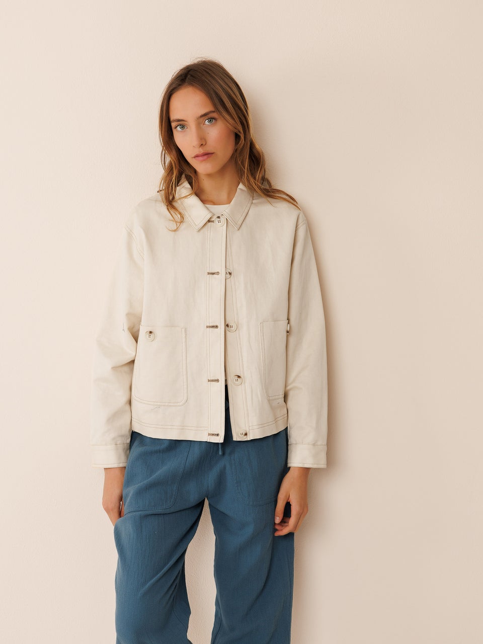 Indi & cold CAZADORA ESTRUCTURA GABARDINA COMPRAR AHORA