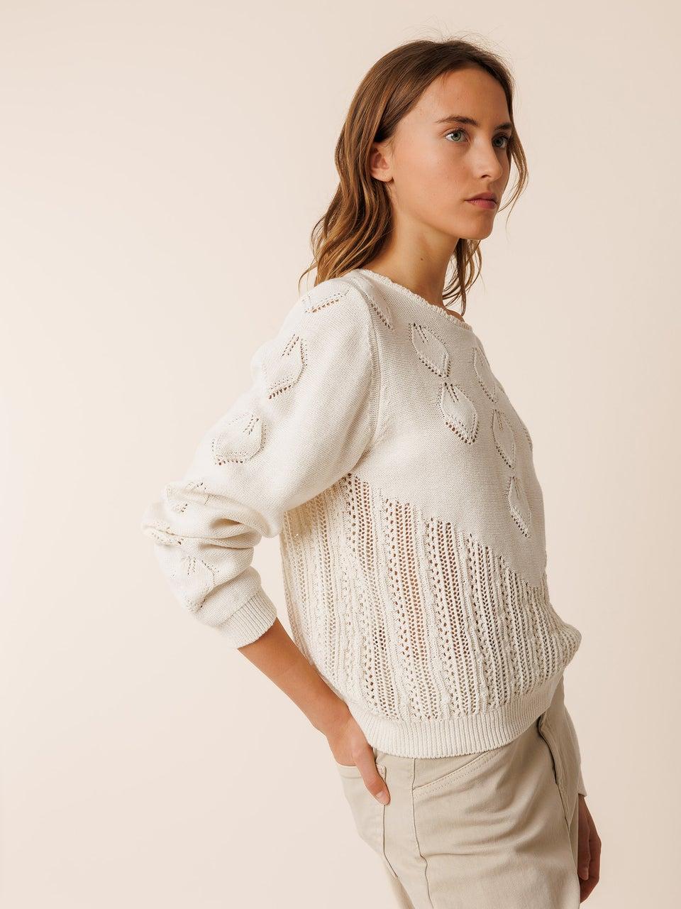 Indi & cold JERSEY EFECTO CROCHET Grandes descuentos
