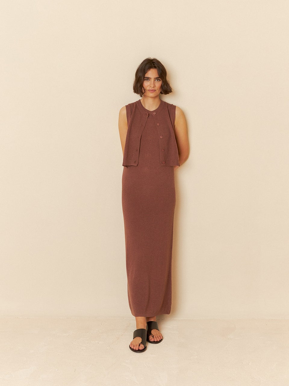 Indi & cold VESTIDO PUNTO DE ARROZ