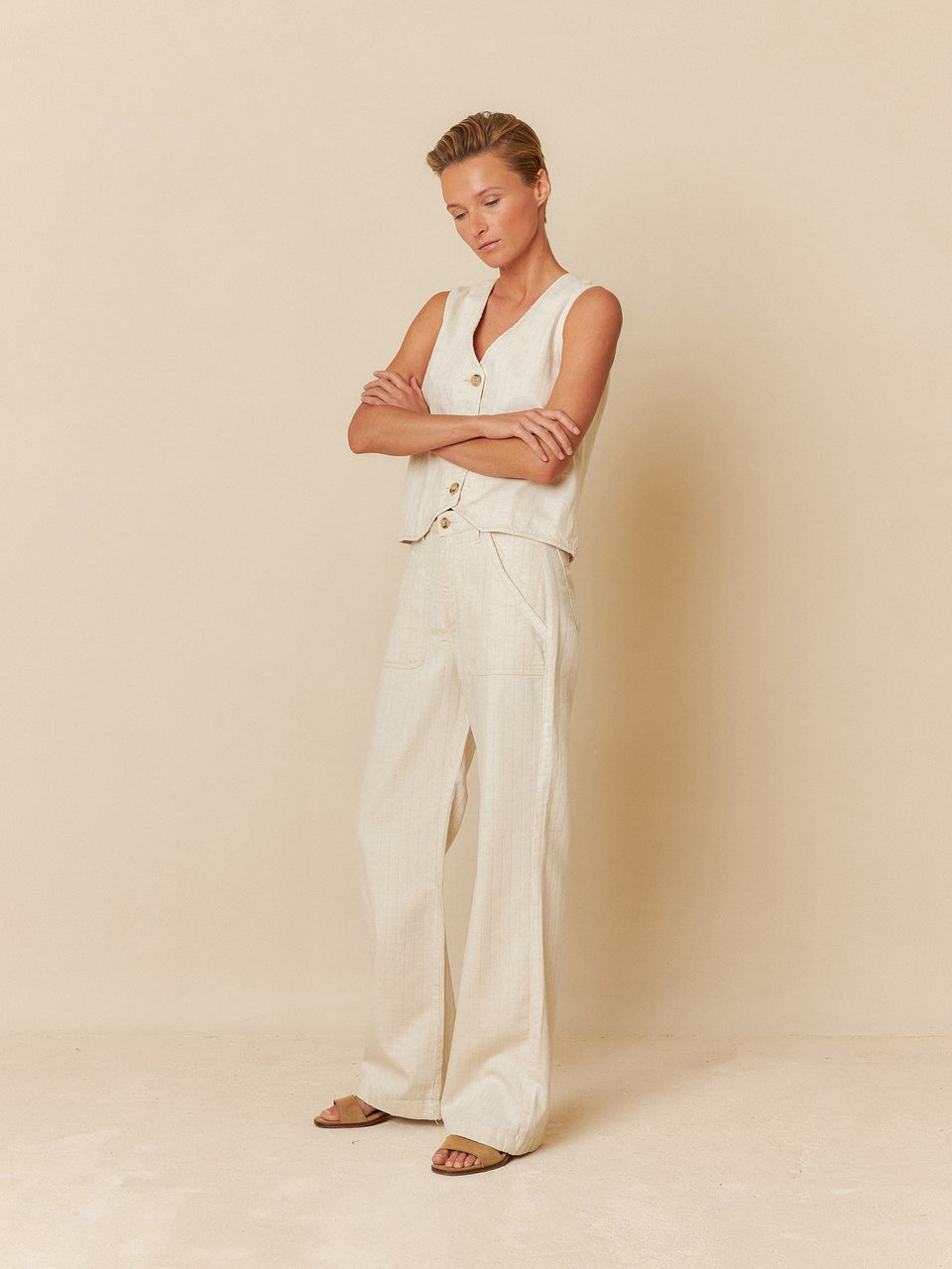 Indi & cold PANTALÓN RAYA DIPLOMÁTICA Rebajas de fábrica