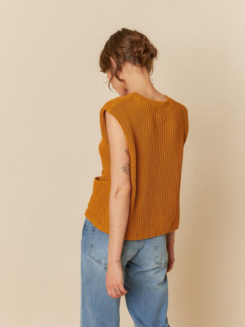 Indi & cold CHALECO PUNTO INGLÉS Descuento