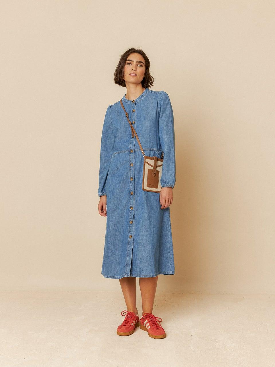 Indi & cold VESTIDO DENIM LAVADO Rebajas online