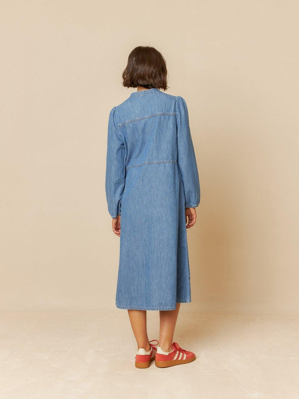 Indi & cold VESTIDO DENIM LAVADO Rebajas online