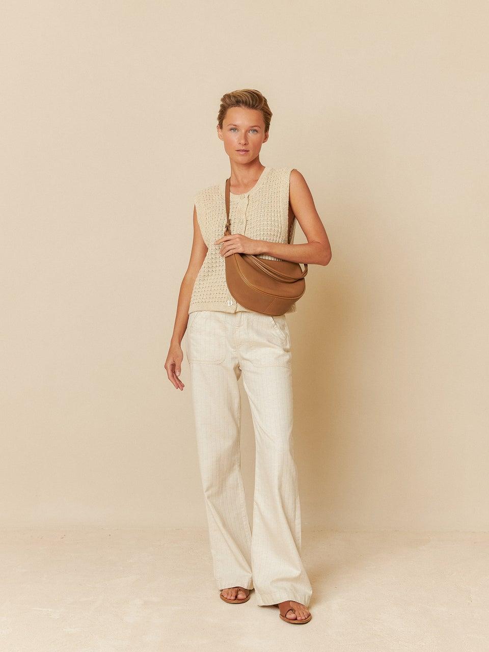 Indi & cold BOLSO PIEL MEDIA LUNA Rebajas top