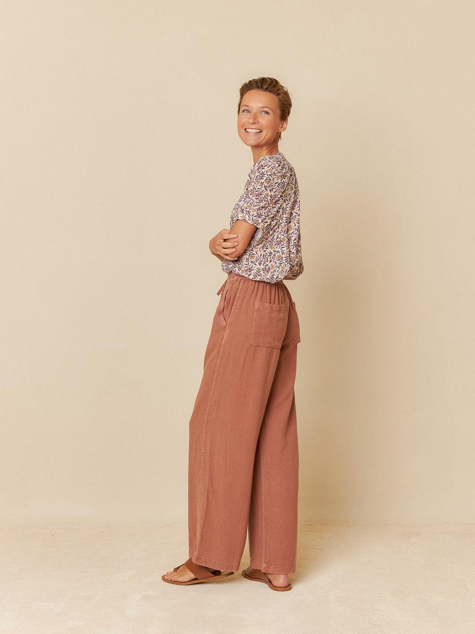 Indi & cold PANTALÓN MAXI WIDE LEG Precio de fábrica