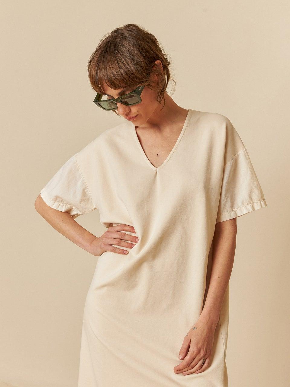 Indi & cold VESTIDO FELPA ABERTURAS En oferta