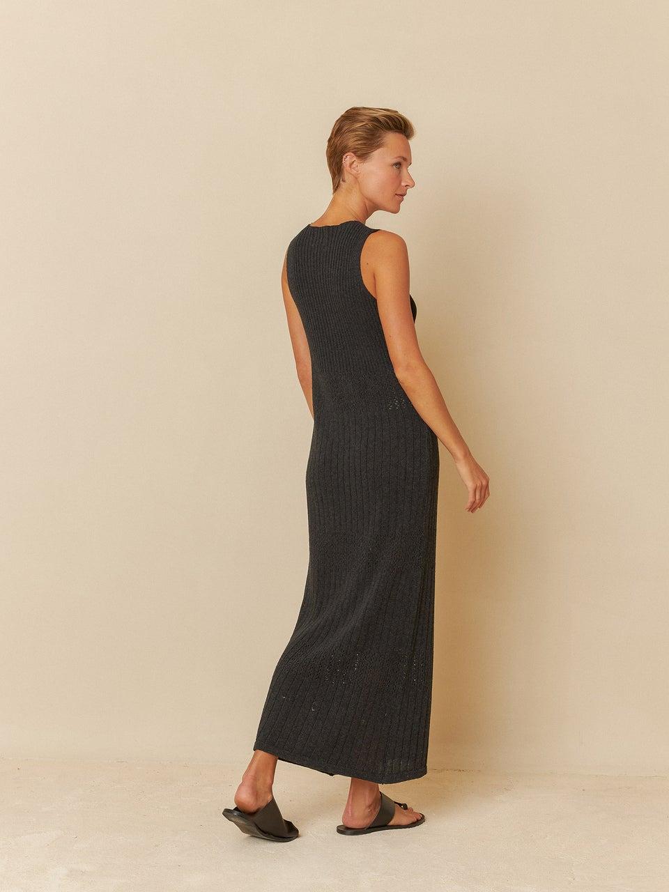 Indi & cold VESTIDO PUNTO CANALÉ Outlet online