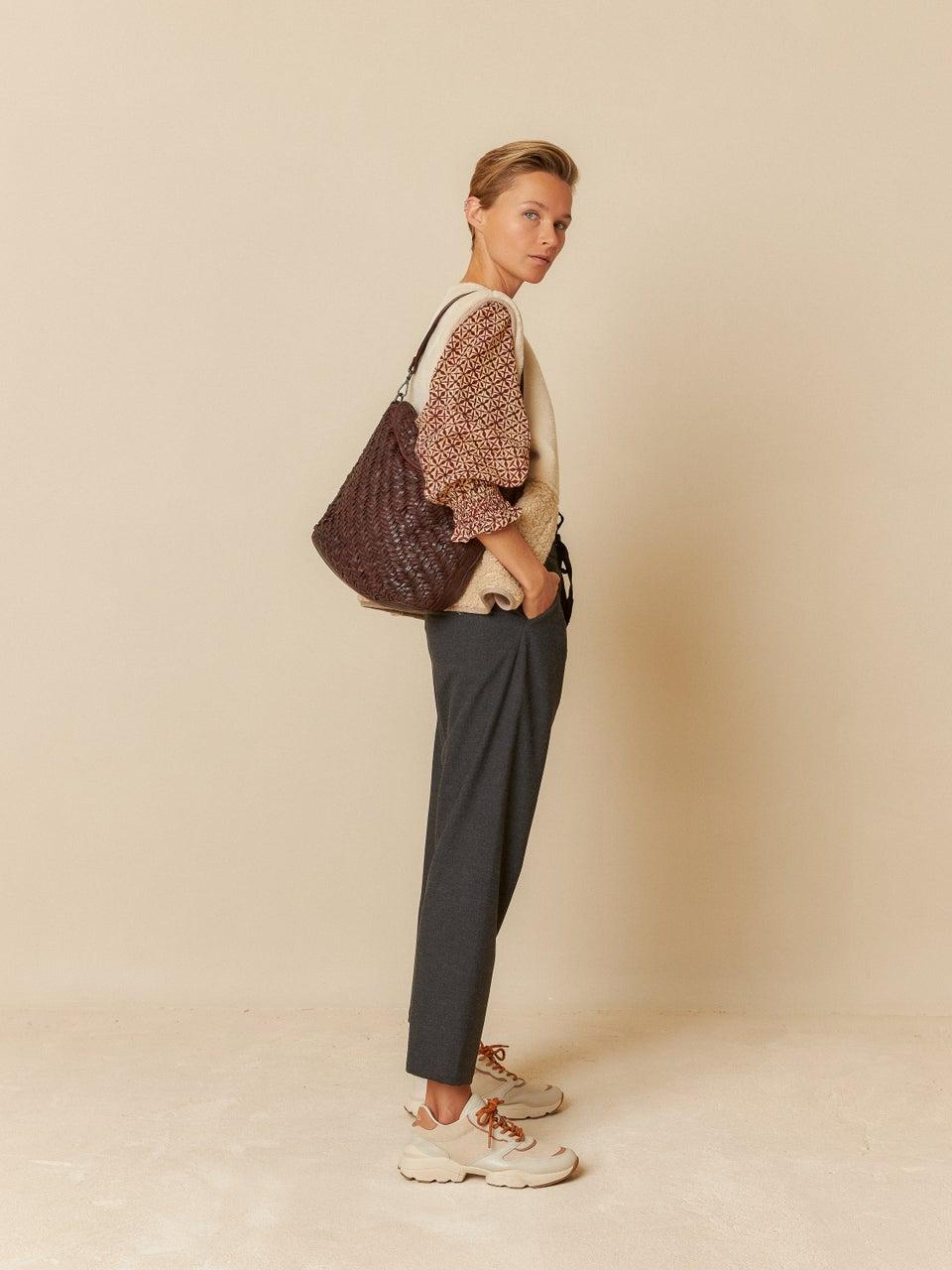 Indi & cold BOLSO ESPIGA PIEL REMY Rebajas