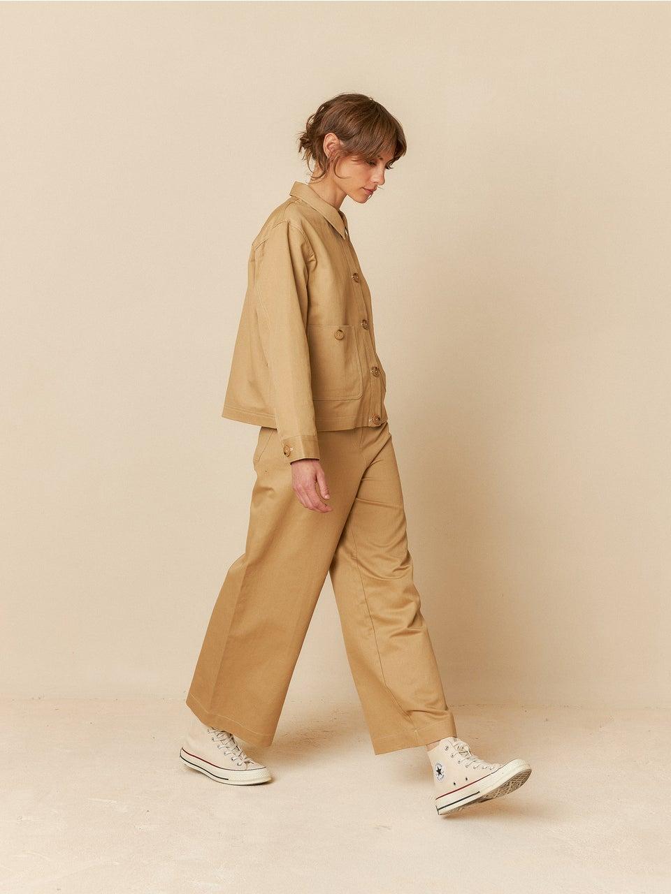 Indi & cold CAZADORA ESTRUCTURA GABARDINA Venta caliente