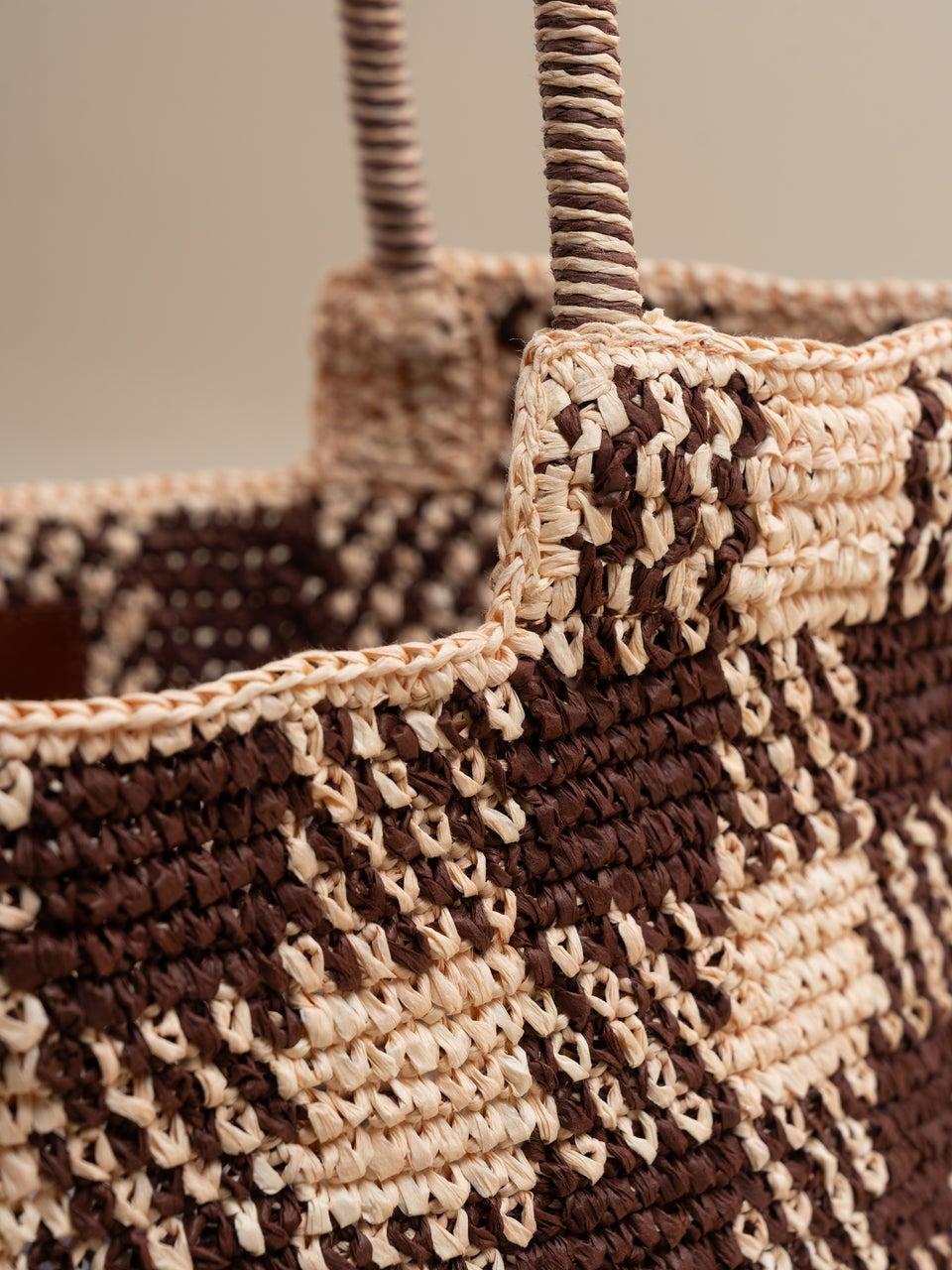 Indi & cold BOLSO SHOPPER RAFIA En oferta