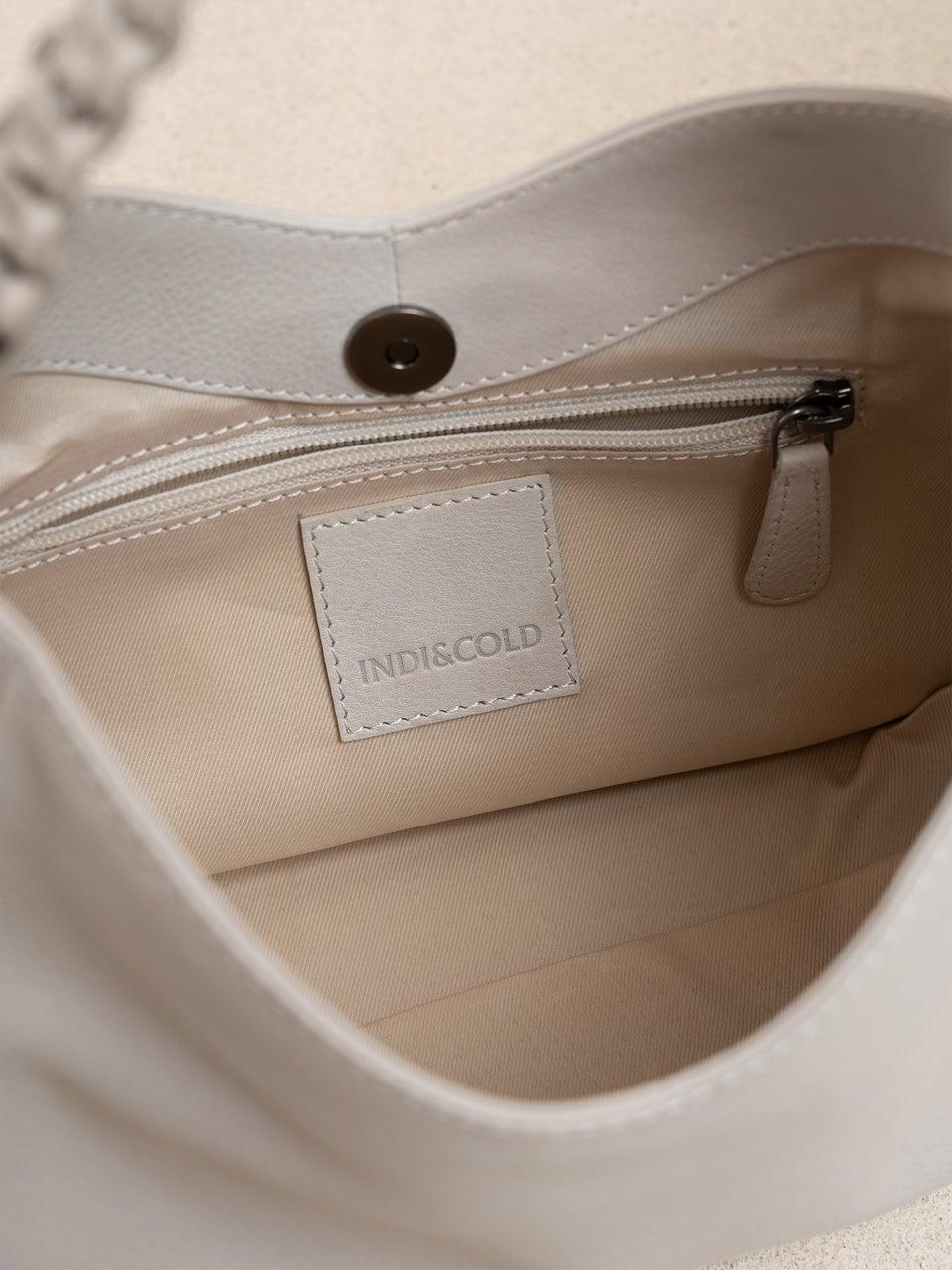 Indi & cold BOLSO PIEL ASA TRENZADA Rebajas de fábrica