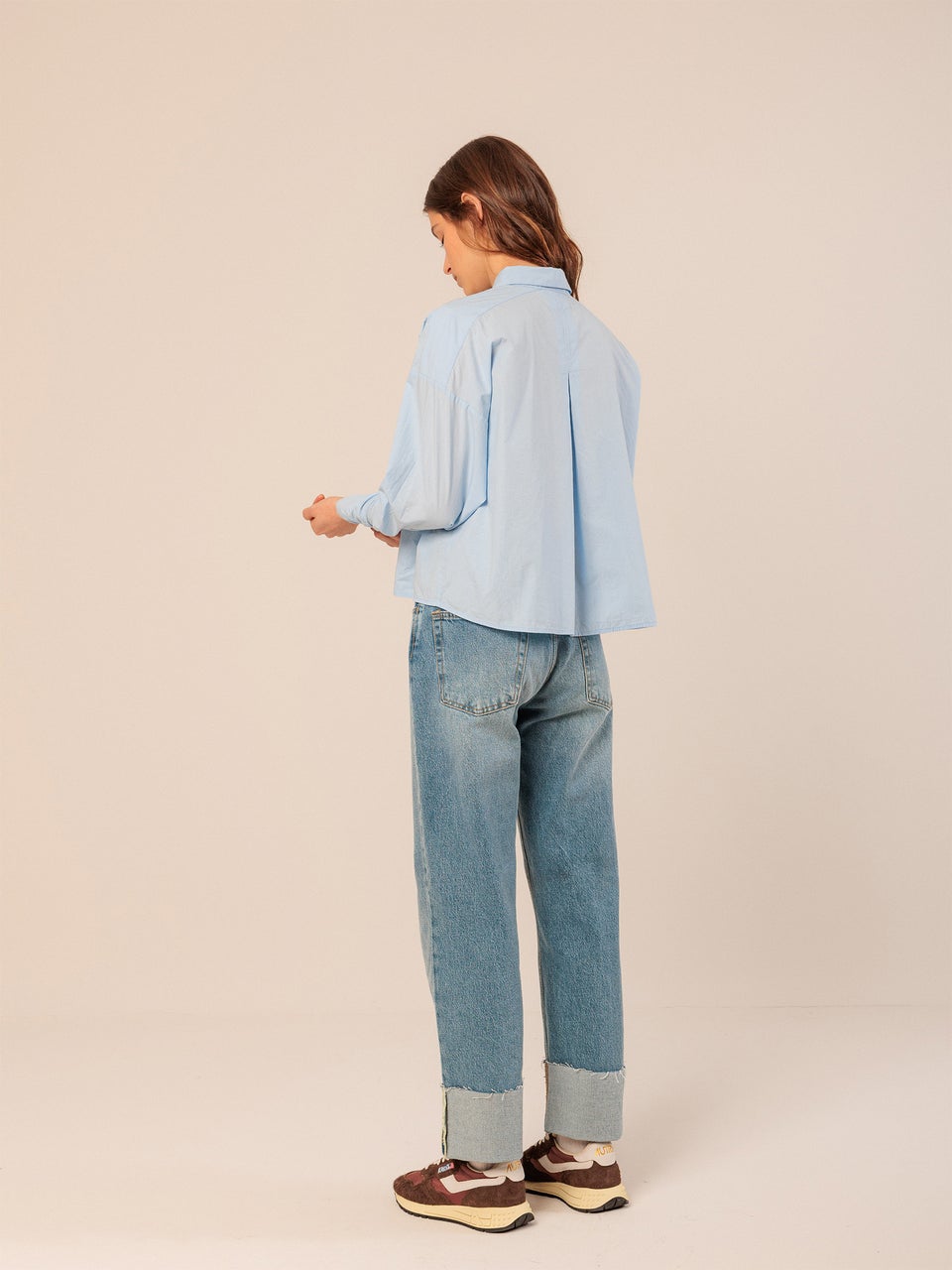 Indi & cold PANTALÓN DENIM VUELTO Ventas relámpago