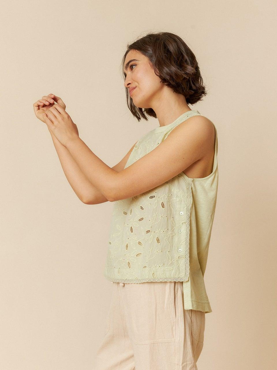 Indi & cold CAMISETA COMBINADA PUNTILLA Rebajas online