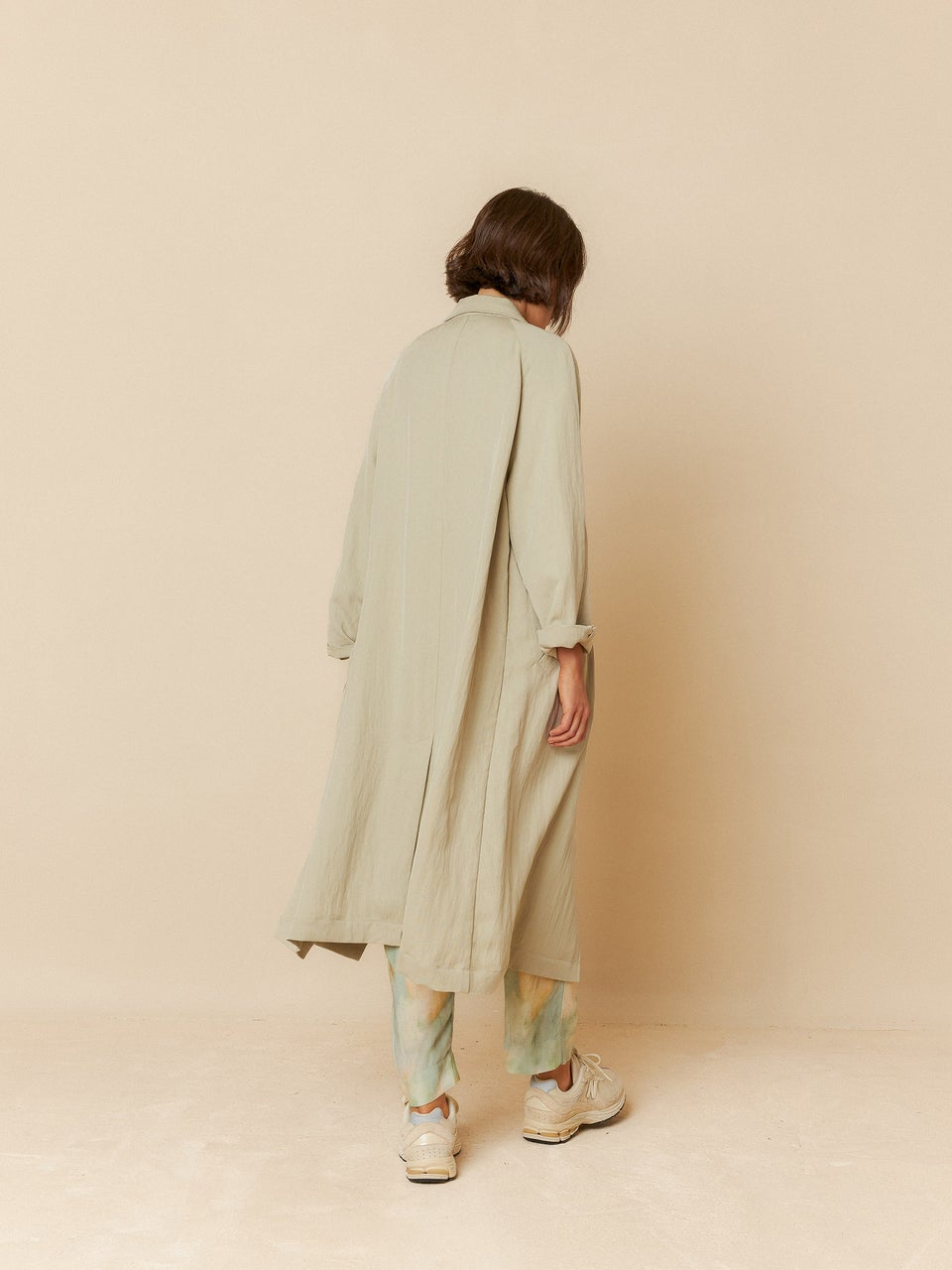 Indi & cold TRENCH FLUÍDO SATINADO Último día