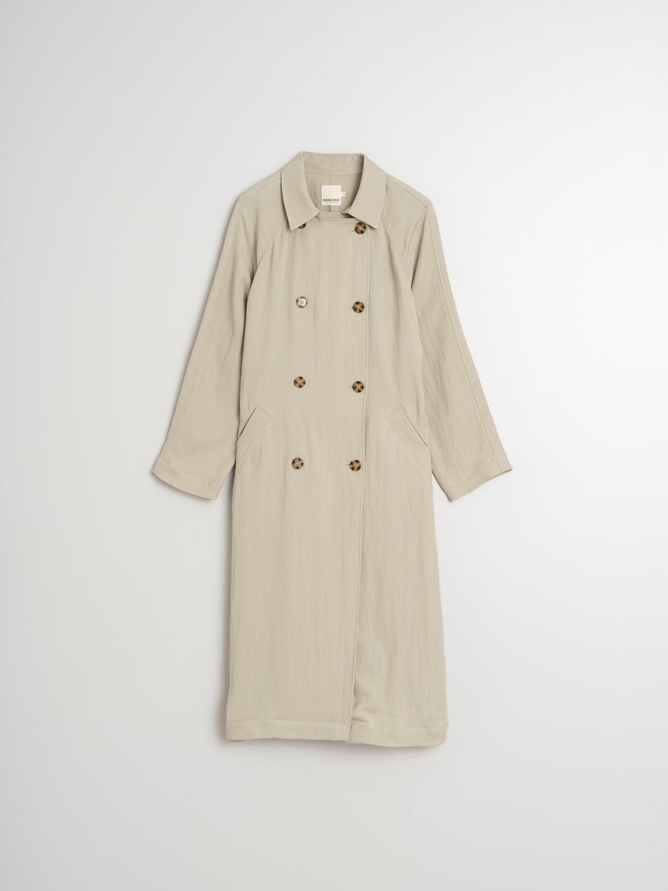Indi & cold TRENCH FLUÍDO SATINADO Último día