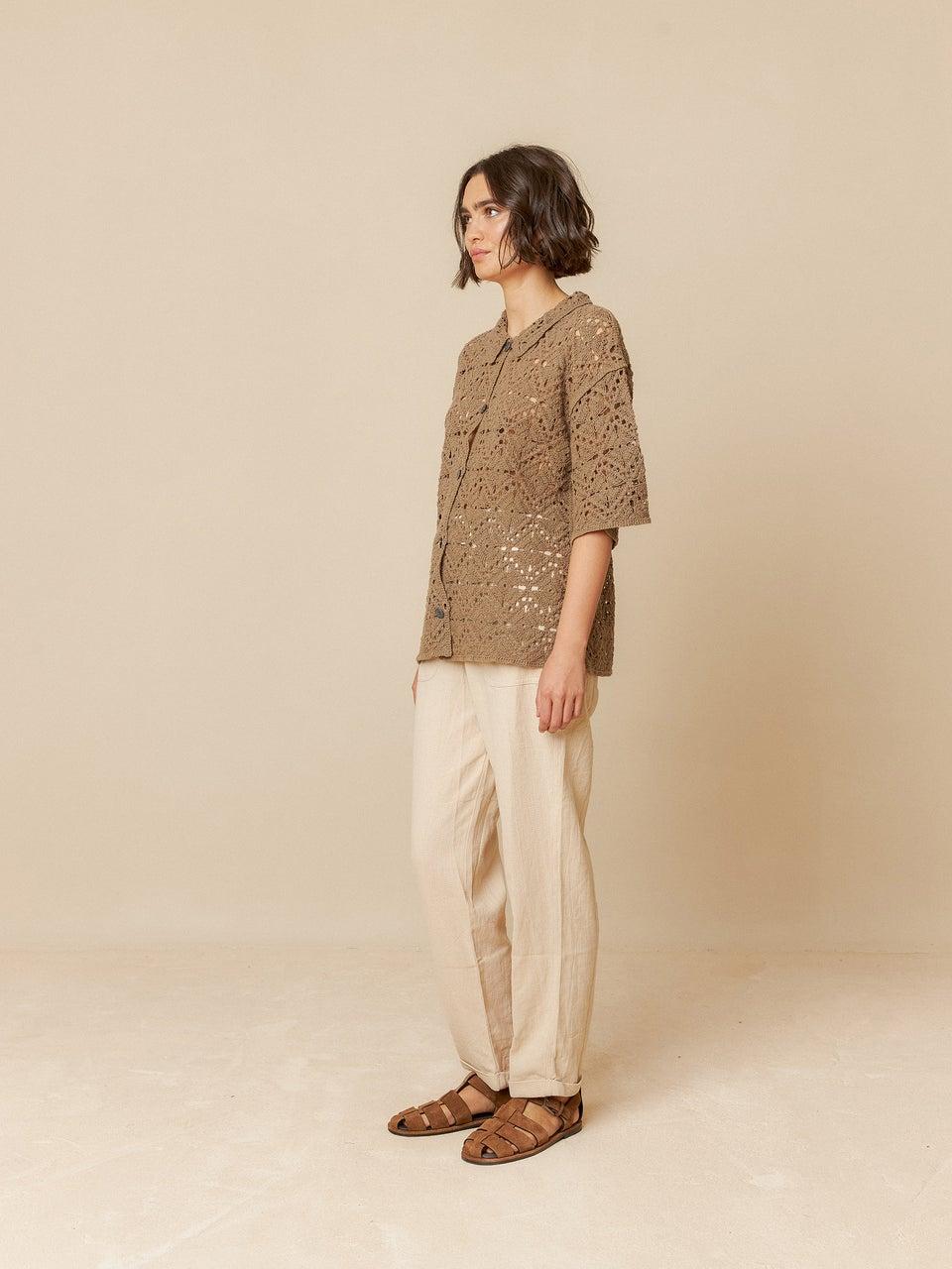 Indi & cold CHAQUETA MANGA CORTA CROCHET Promoción trimestral