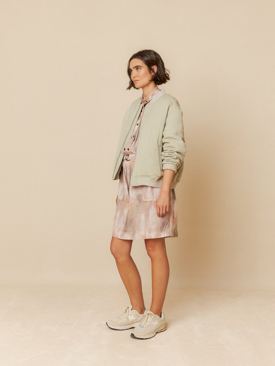 Indi & cold CHAQUETA BOMBER SATINADA Superdescuento
