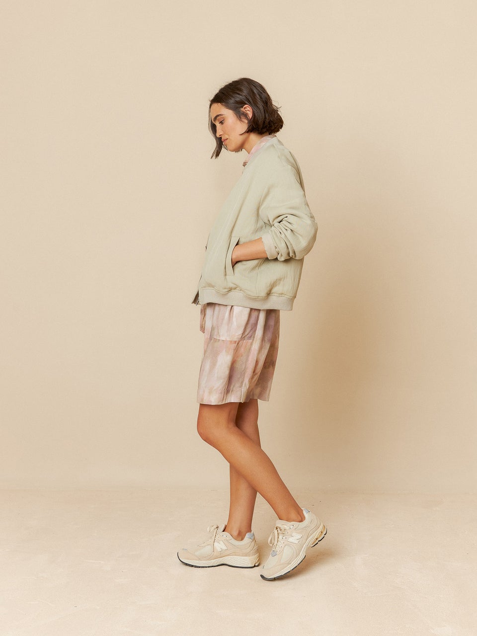 Indi & cold CHAQUETA BOMBER SATINADA Superdescuento