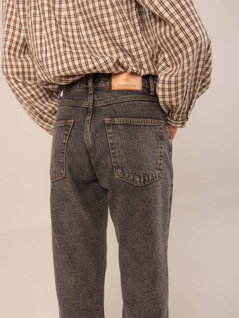 Indi & cold PANTALÓN DENIM VUELTO Liquidación
