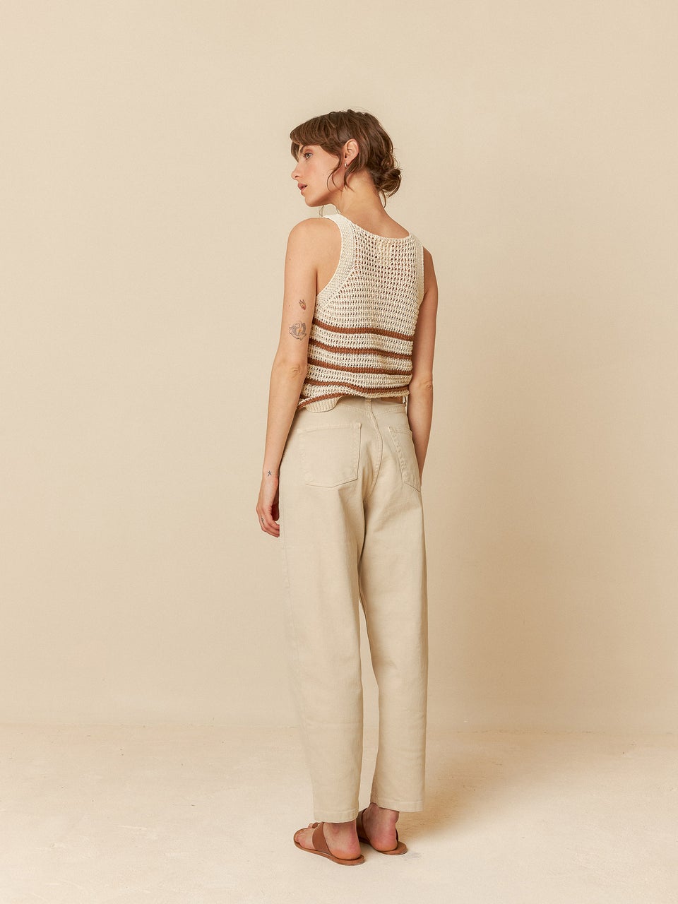 Indi & cold PANTALÓN SARGA CARROT En oferta