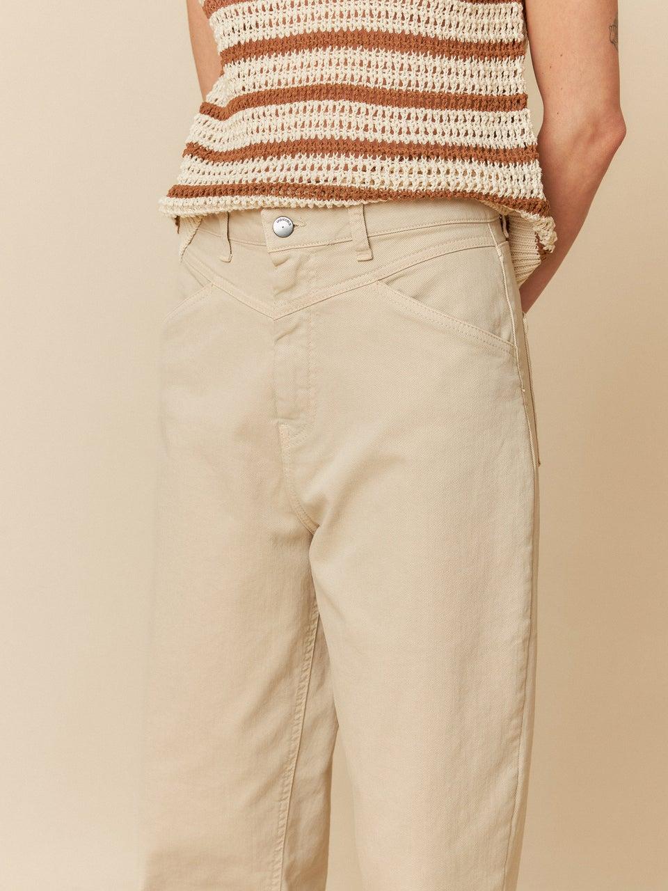 Indi & cold PANTALÓN SARGA CARROT En oferta