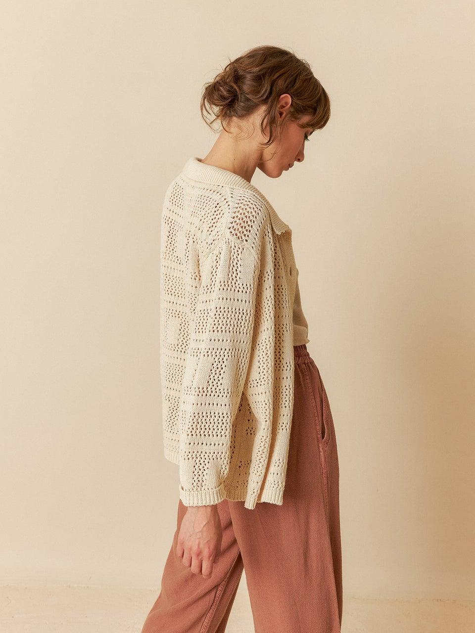Indi & cold CAMISA PUNTO CROCHET Oferta exclusiva