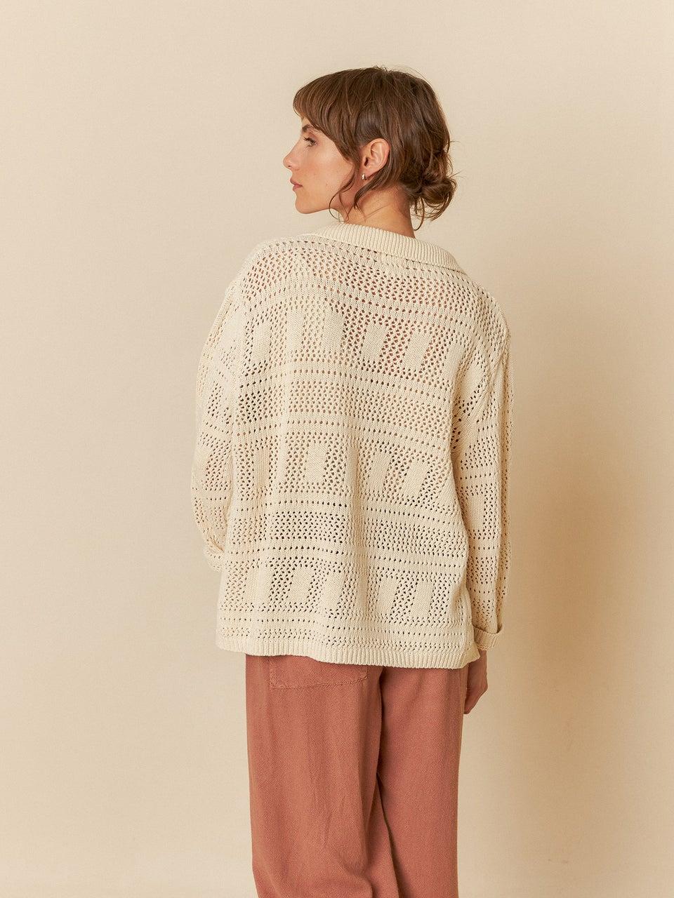 Indi & cold CAMISA PUNTO CROCHET Oferta exclusiva