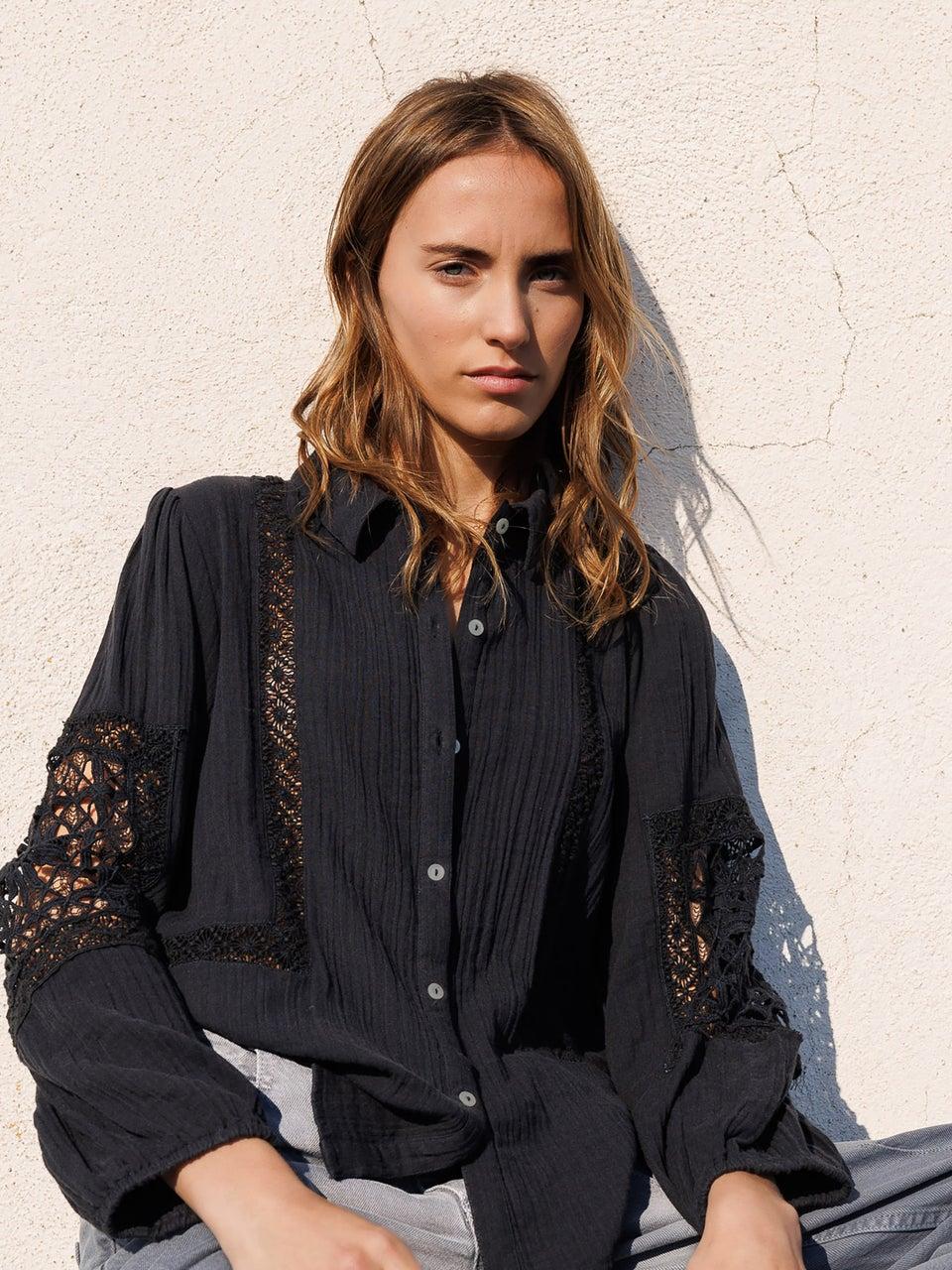 Indi & cold CAMISA DOBLE GASA Ofertas especiales