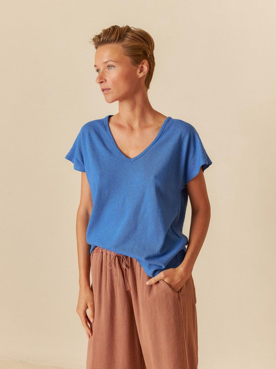 Indi & cold CAMISETA MELANGE EFECTO RÚSTICO Outlet online