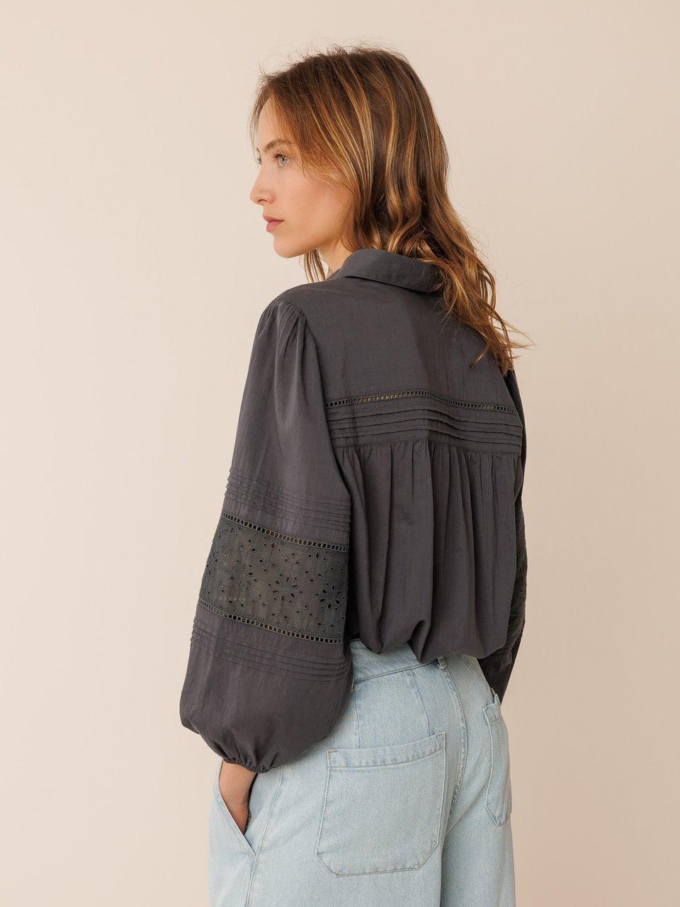 Indi & cold CAMISA VOILE BORDADA Gran oferta