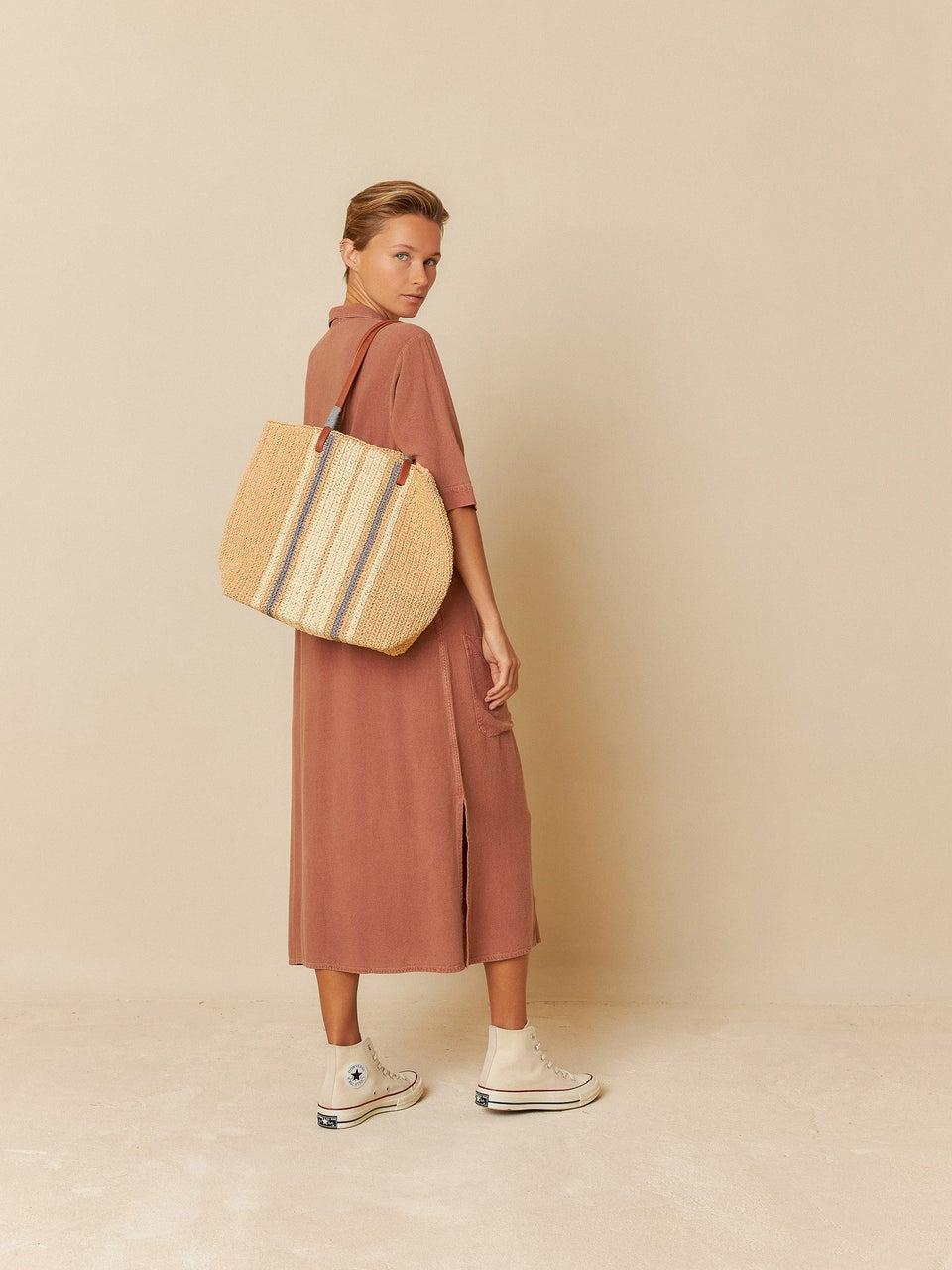 Indi & cold VESTIDO VISCOSA LINO Rebajas de fábrica