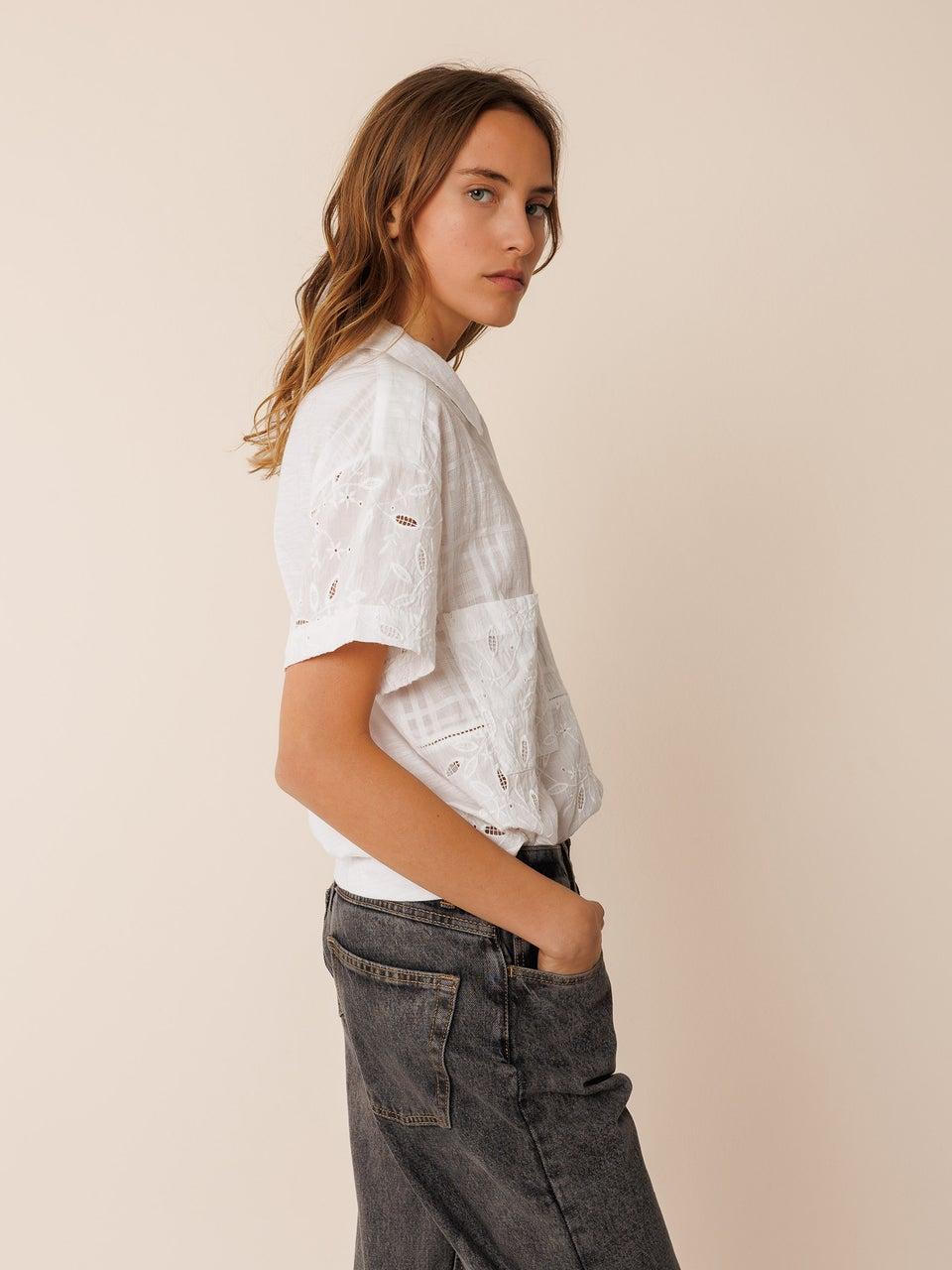 Indi & cold CAMISA COMBINADA BORDADOS Ventas relámpago