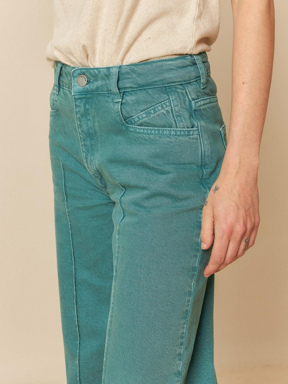 Indi & cold PANTALÓN SARGA WIDE LEG Tienda