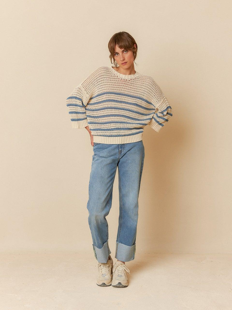Indi & cold JERSEY RAYAS BICOLOR Oferta especial