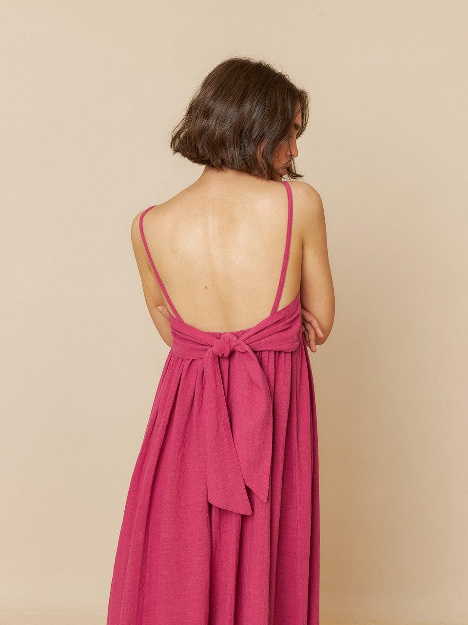 Indi & cold VESTIDO MAXI TIRANTES