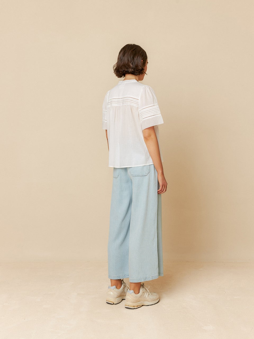 Indi & cold BLUSA VOILE BORDADA Oferta especial de fábrica