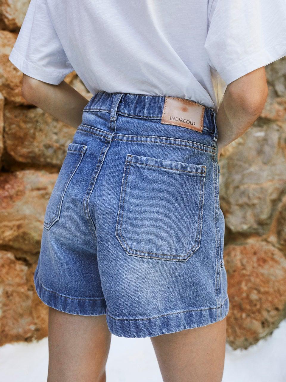 Indi & cold SHORT DENIM RETRO Promoción trimestral