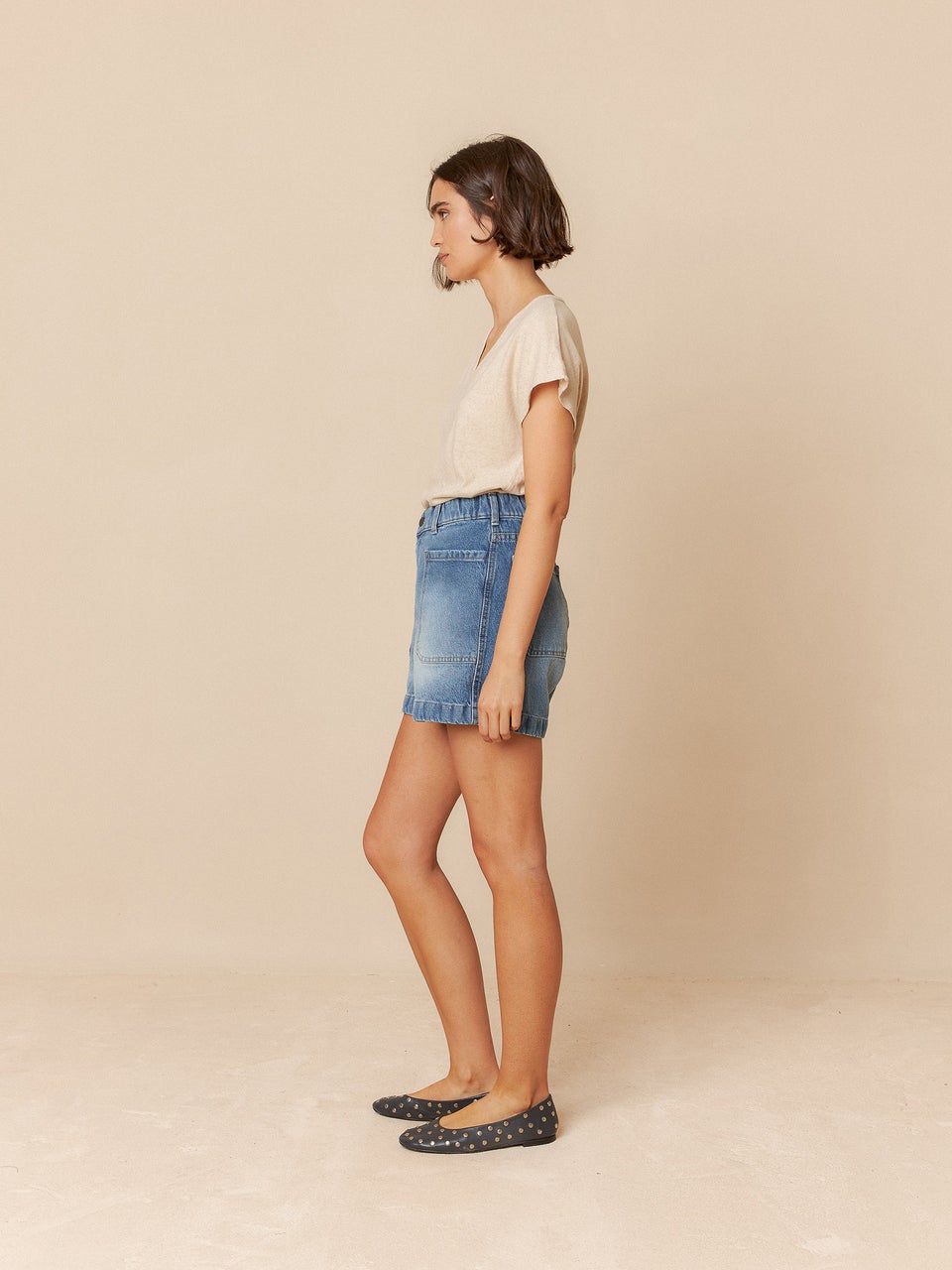 Indi & cold SHORT DENIM RETRO Promoción trimestral