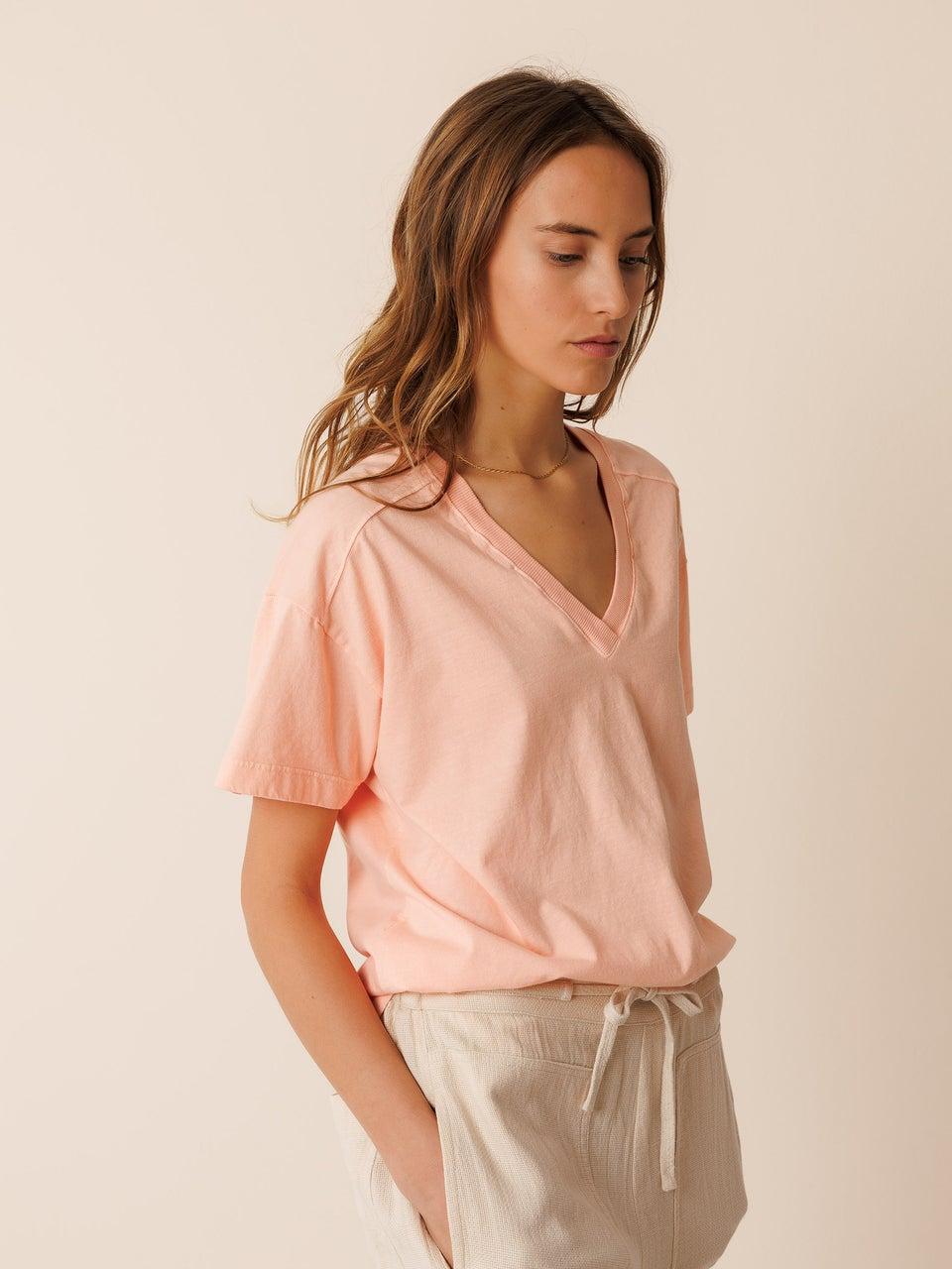 Indi & cold CAMISETA PICO ALGODÓN Rebajas de fábrica