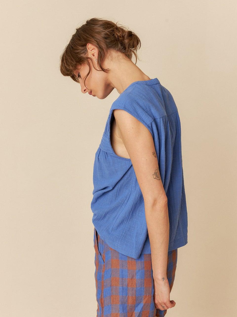 Indi & cold BLUSA GASA JARETAS Tienda de fábrica