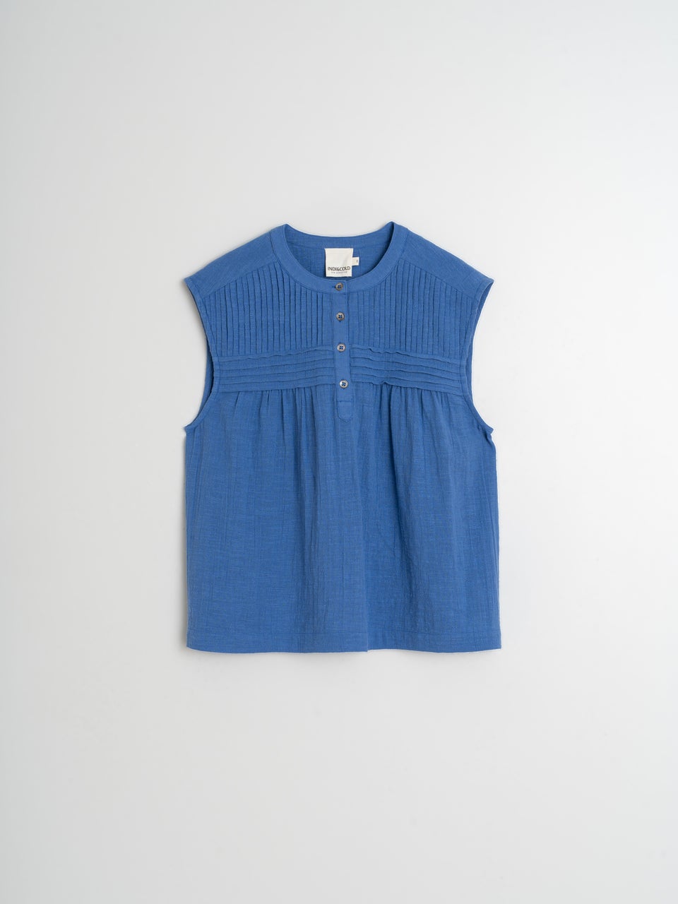 Indi & cold BLUSA GASA JARETAS Tienda de fábrica